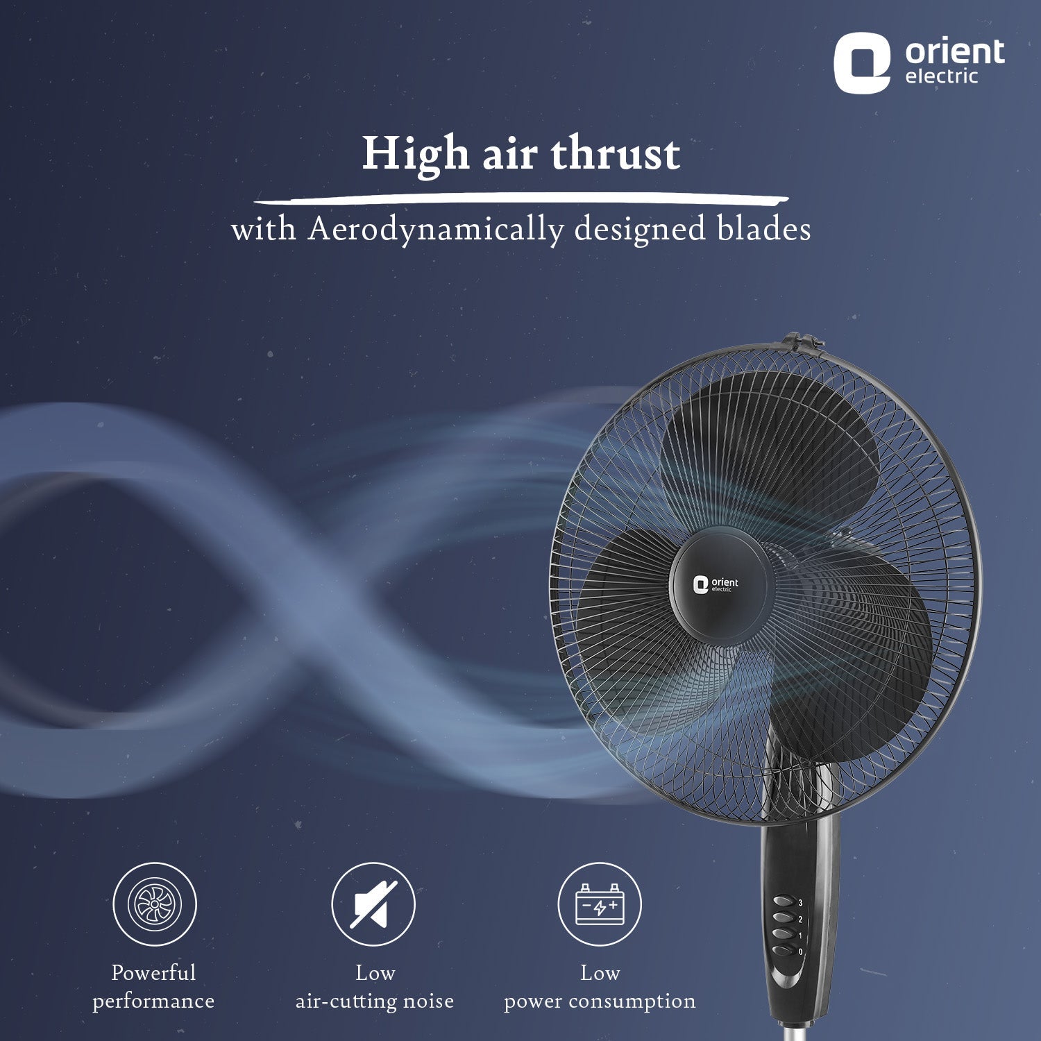 400MM Stand 82 High Speed Pedestal Fan