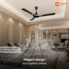 Mozart Minimalist Designer Ceiling Fan