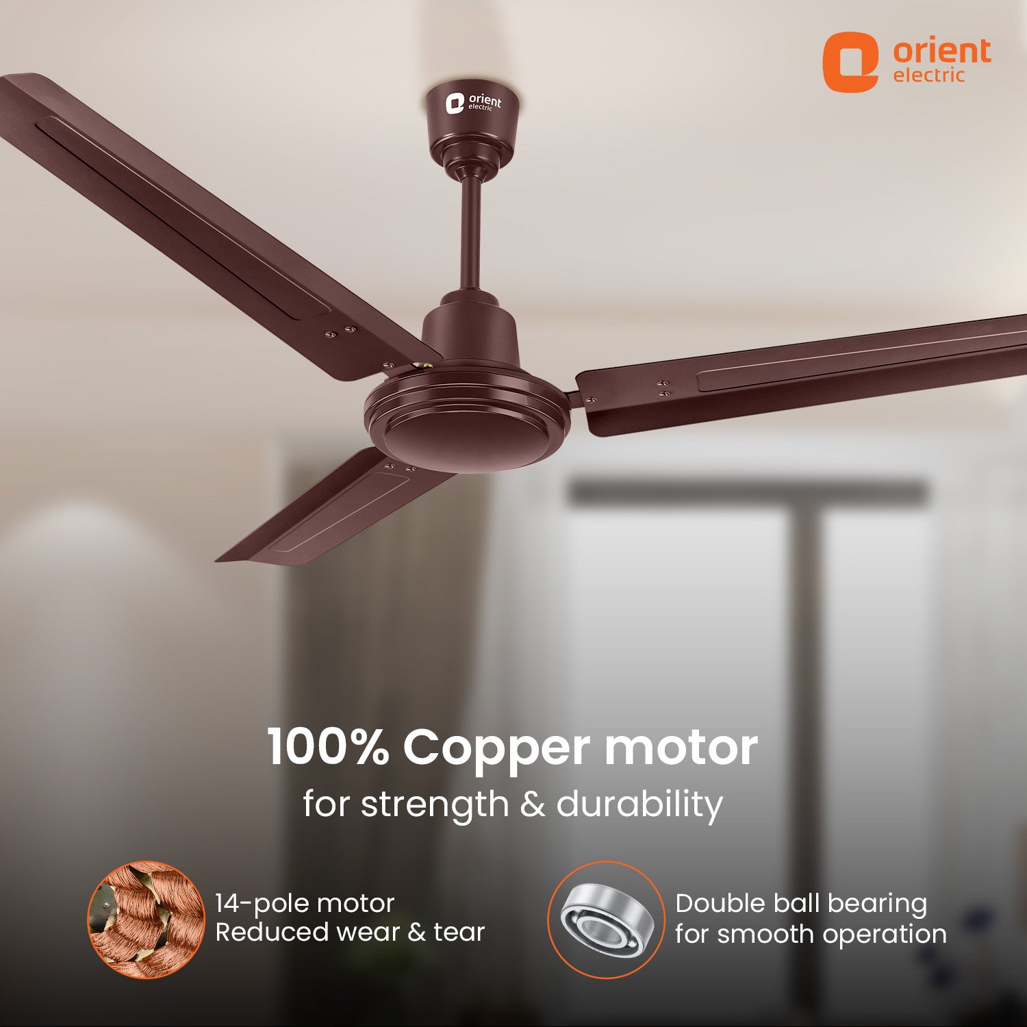 Falcon 400 Ceiling Fan | 5-Year Warranty