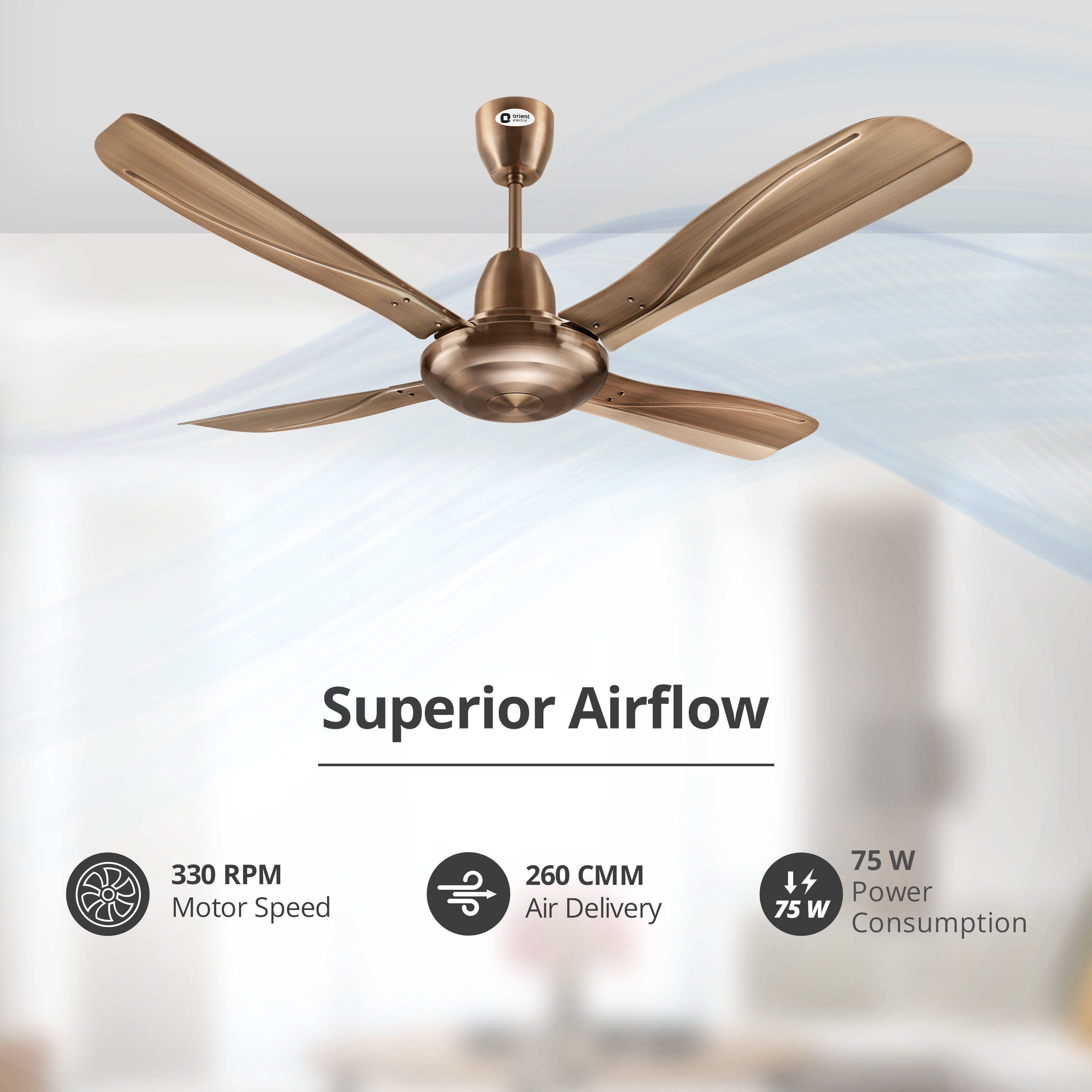 Stallion 4 Blade Ceiling Fan