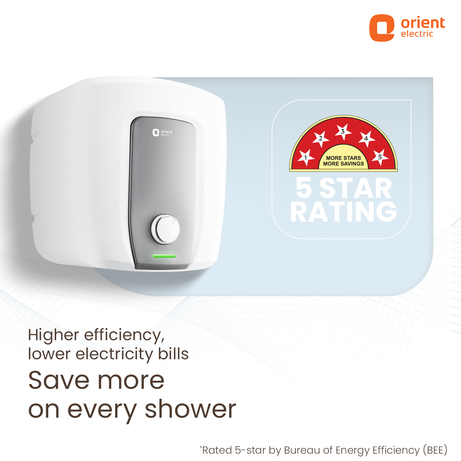Aquator Neo 5-Star Water Heater (Geyser) | Free Installation | 7 Year Tank Warranty