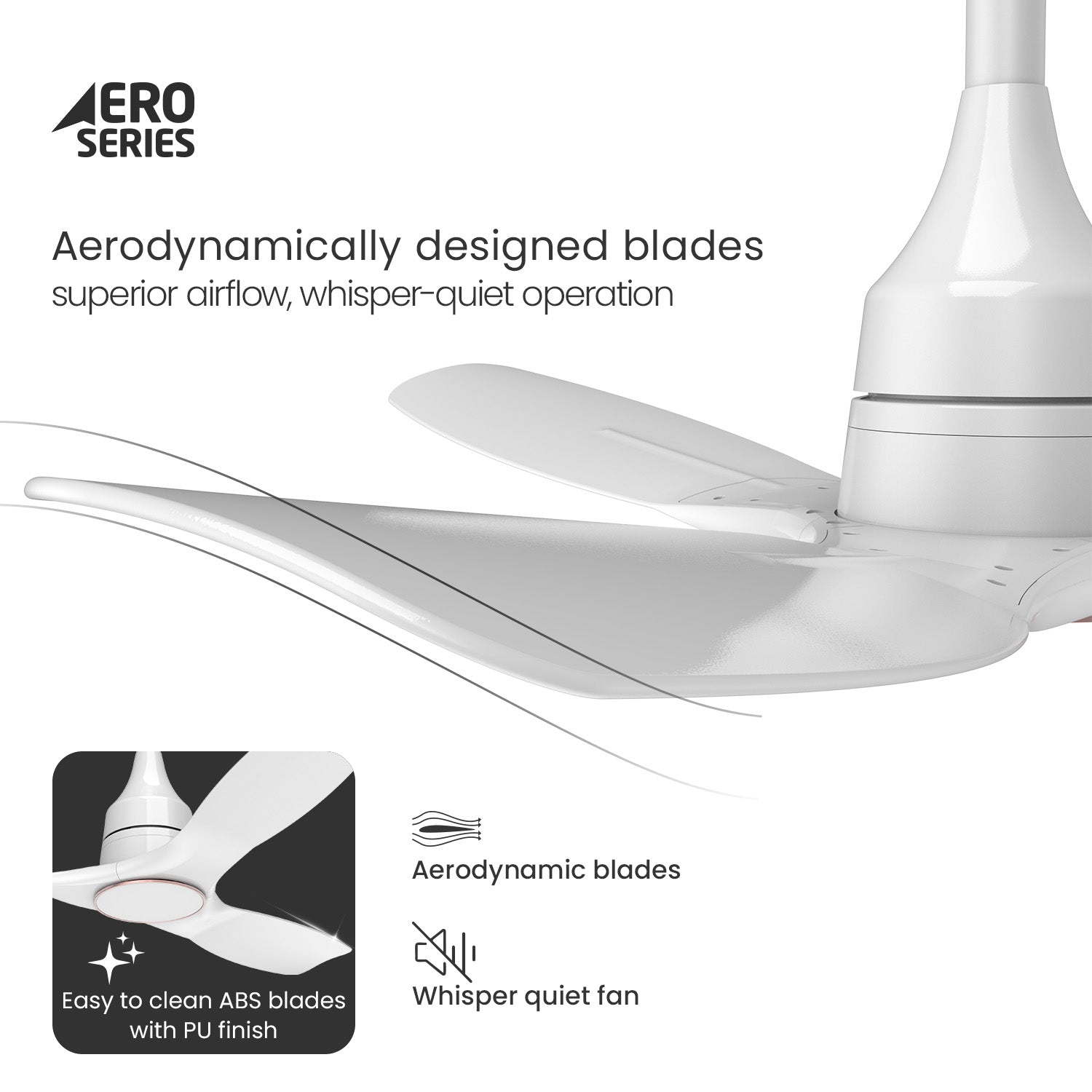 Aerosense Smart BLDC Ceiling Fan | 5 Year Warranty
