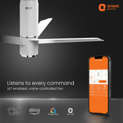 Aeroslim IoT Remote Fan with Light | 5-Year Warranty