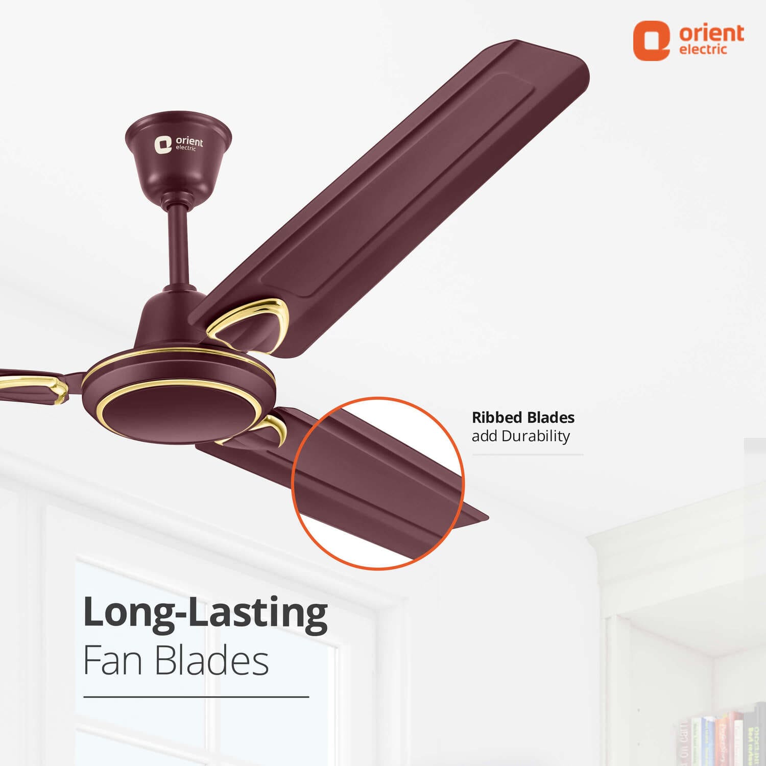 Rapid Air Deco High Speed Ceiling Fan