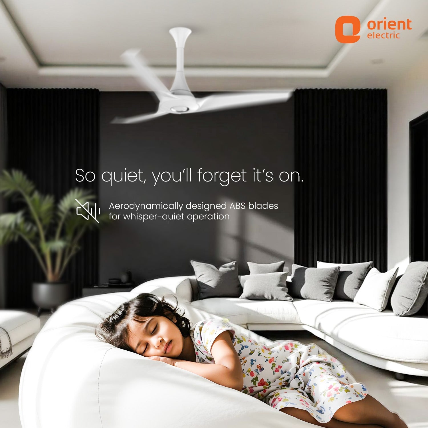 Aerostorm Premium Ceiling Fan | 2-year Warranty