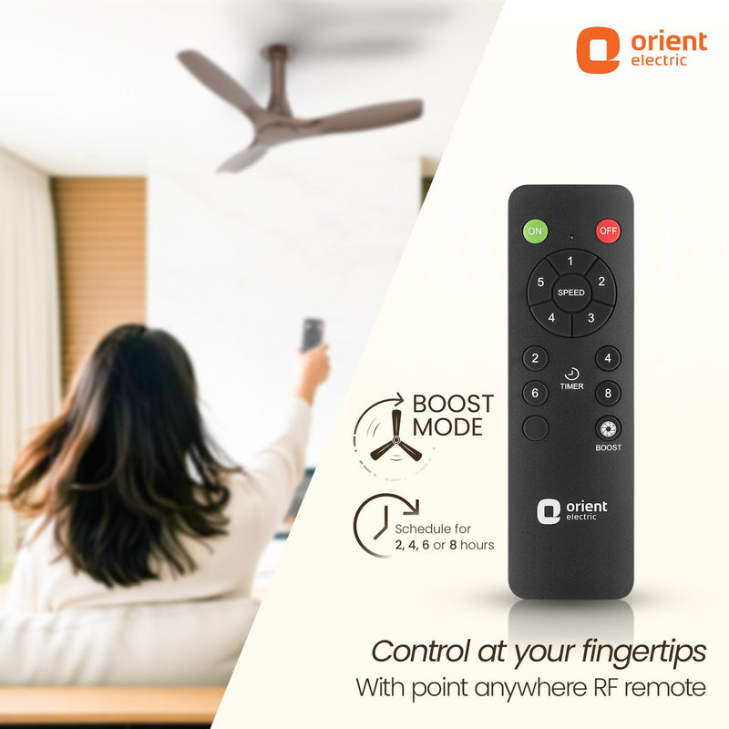 Aerosleek 5 Star Rated Premium BLDC Fan with Remote