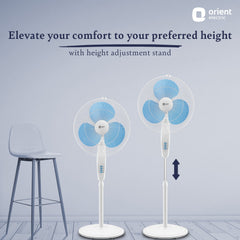 400MM Stand 82 High Speed Pedestal Fan