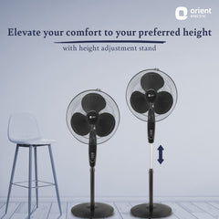 400MM Stand 82 High Speed Pedestal Fan