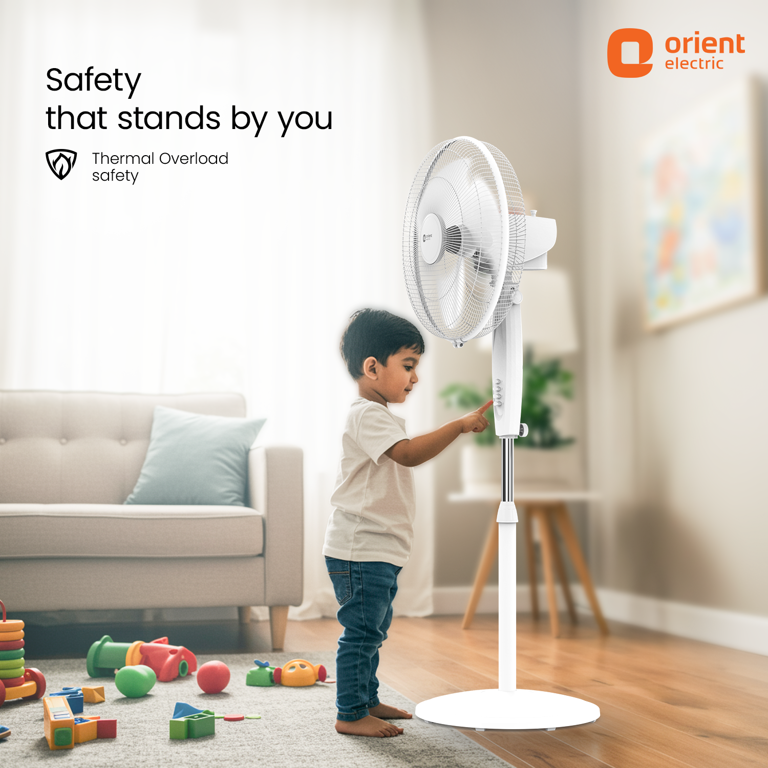 400MM Stand 37 Neo High Speed Pedestal Fan