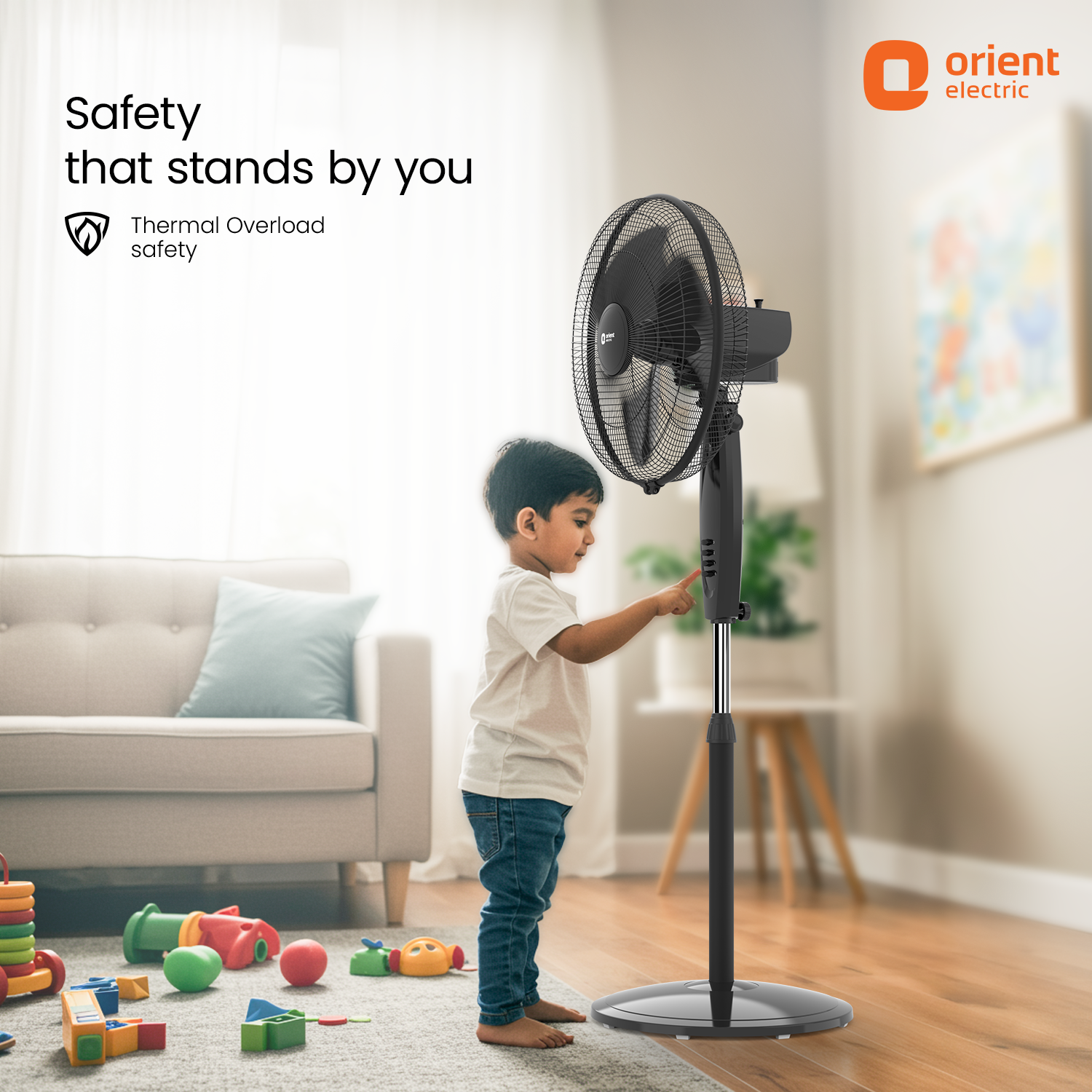 400MM Stand 37 Neo High Speed Pedestal Fan