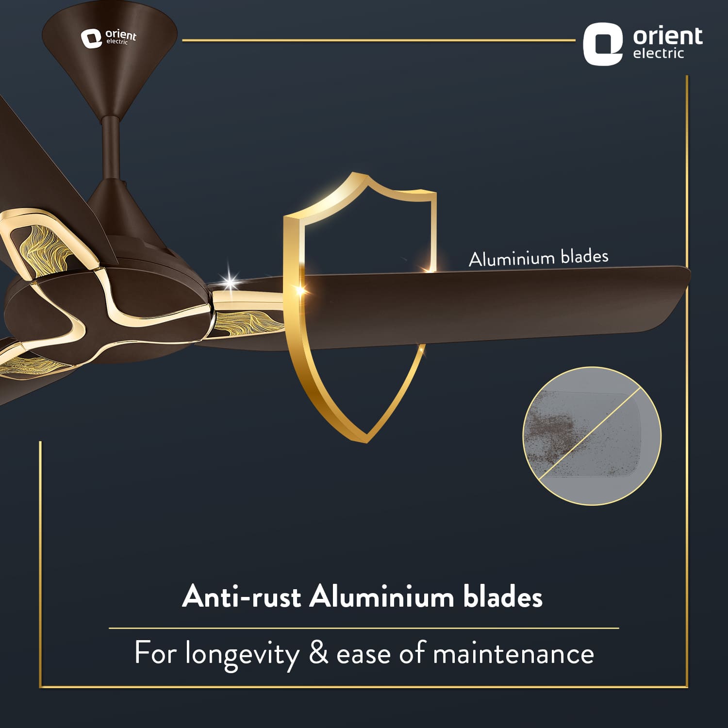 Jazz Art 1200 mm Decorative Ceiling Fan | 2-Year Warranty