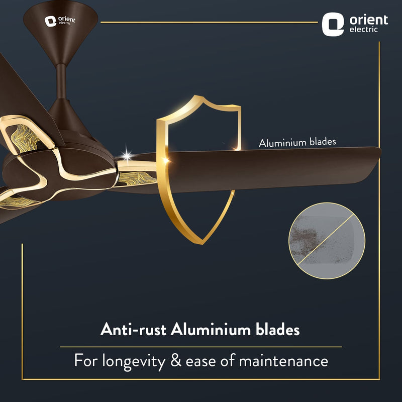 Jazz Art 1200 mm Decorative Ceiling Fan | 2-Year Warranty