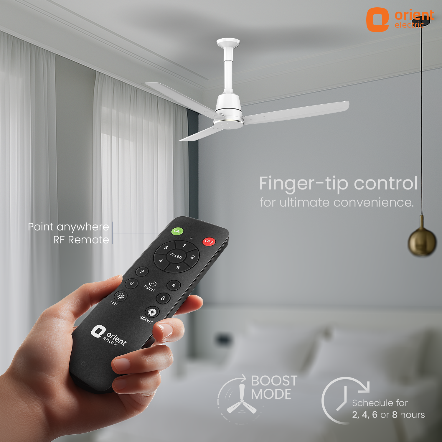Proton BLDC Fan with Remote | 3-Year Warranty
