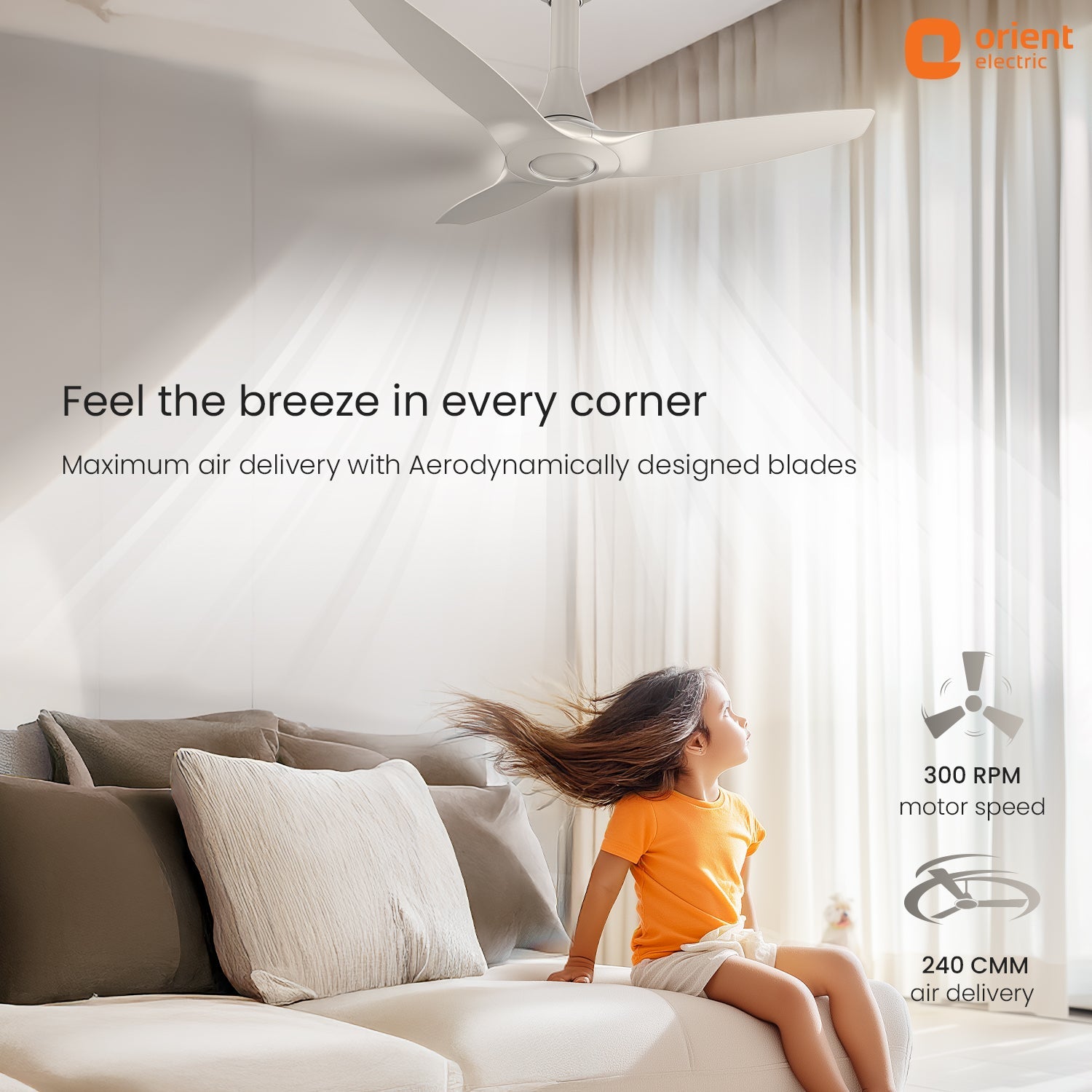 Aeroquiet Neu Noiseless Ceiling Fan