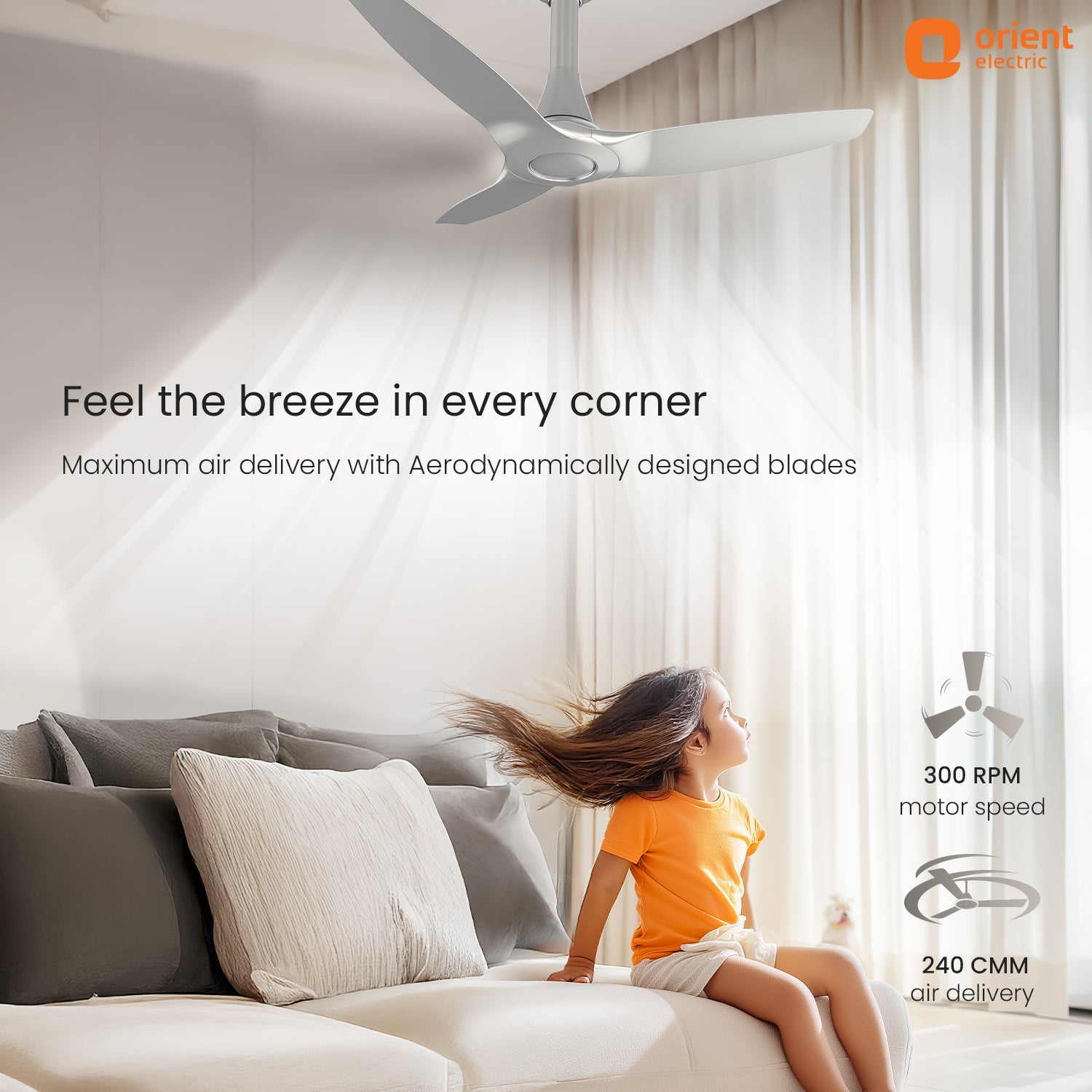 Aeroquiet Neu Noiseless Ceiling Fan