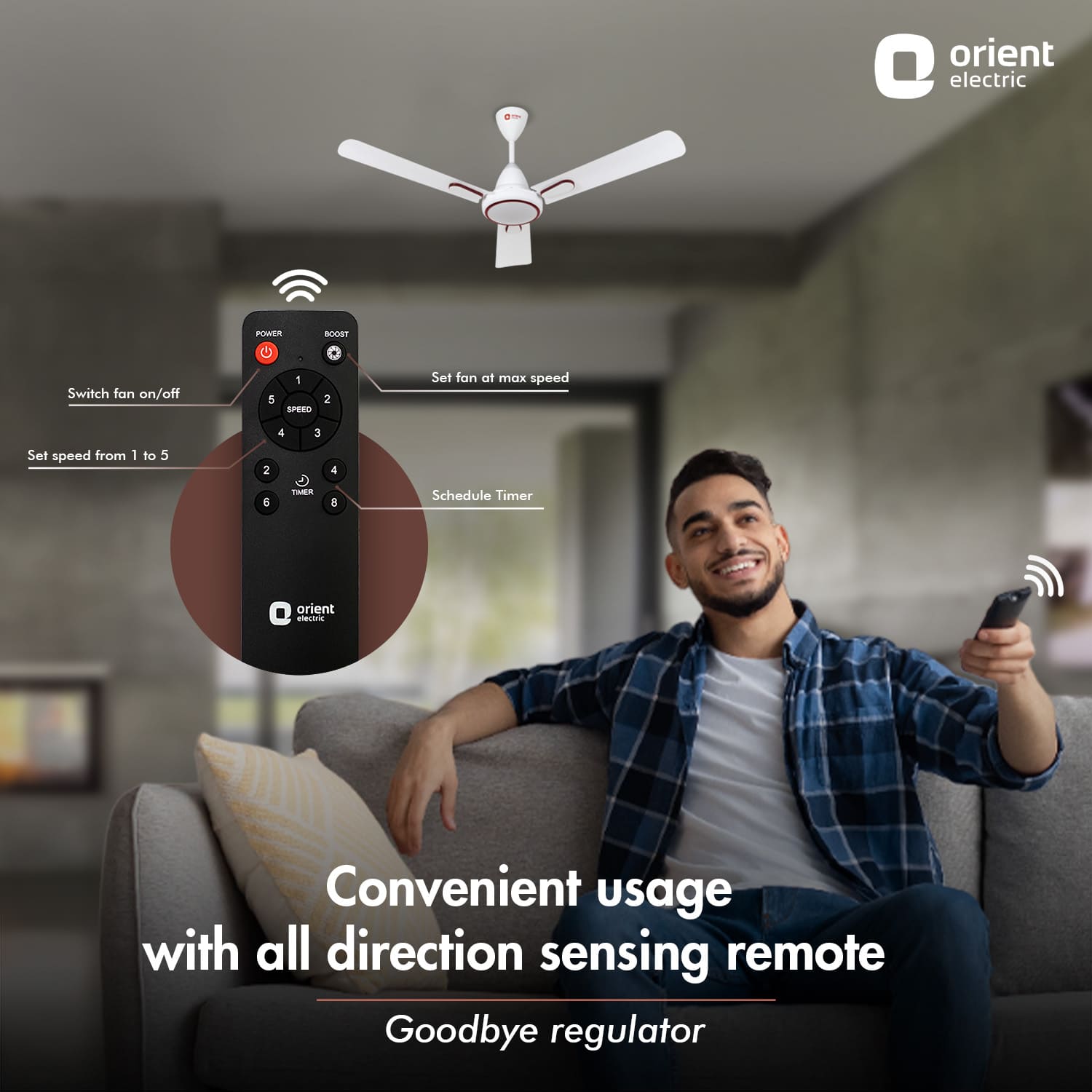 Hector Deco BLDC Ceiling Fan with Remote