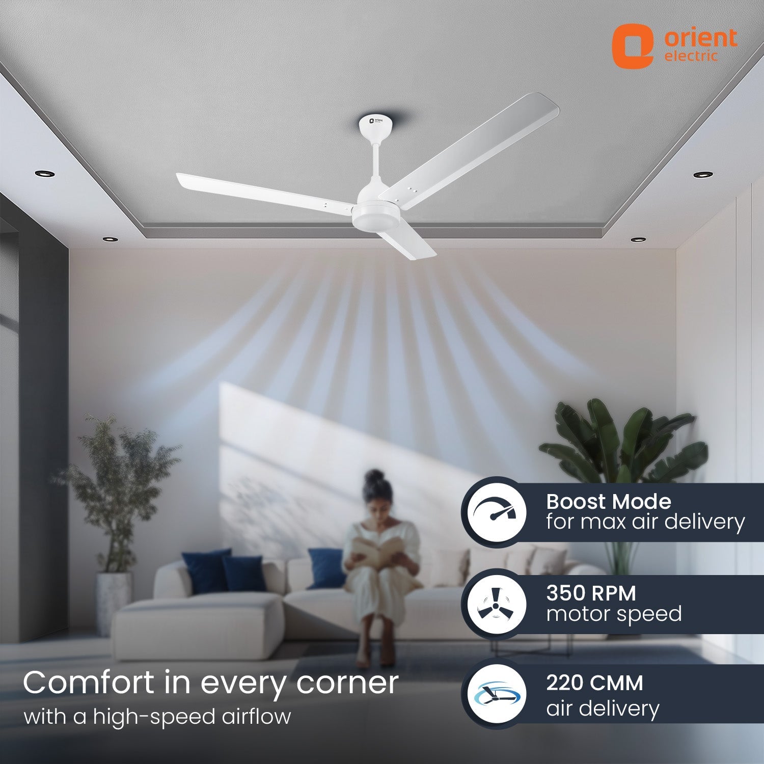 Ecotech Neu BLDC 5 Star Ceiling Fan | 3-Year Warranty