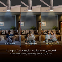 Aeroslim IoT Remote Fan with Light | 5-Year Warranty
