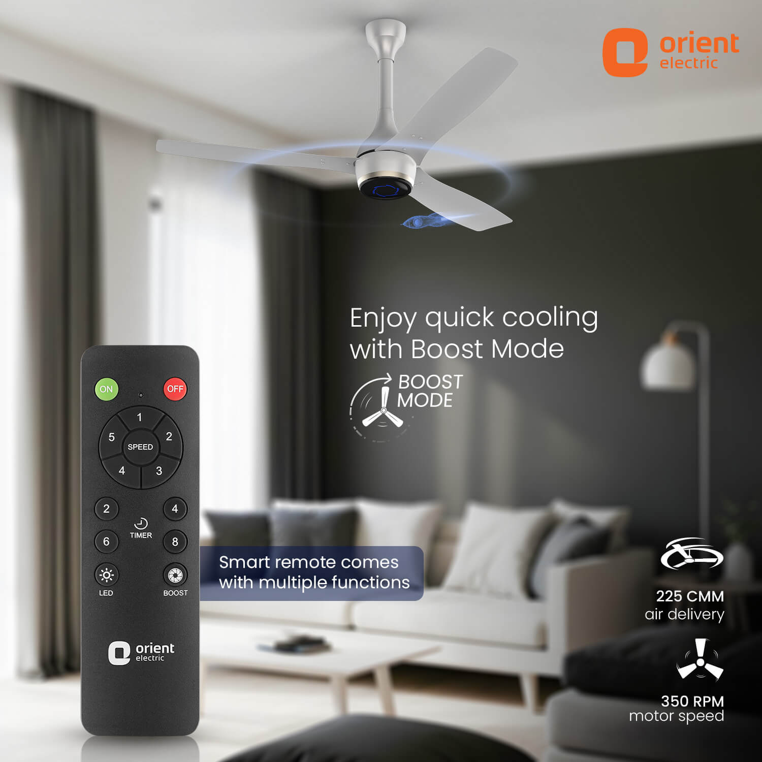 AEON VC Smart BLDC Pro Ceiling Fan | IoT Enabled | 5-Year Warranty