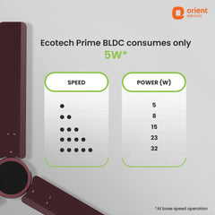 EcoTech Prime BLDC Ceiling Fan | 3-YEAR WARRANTY