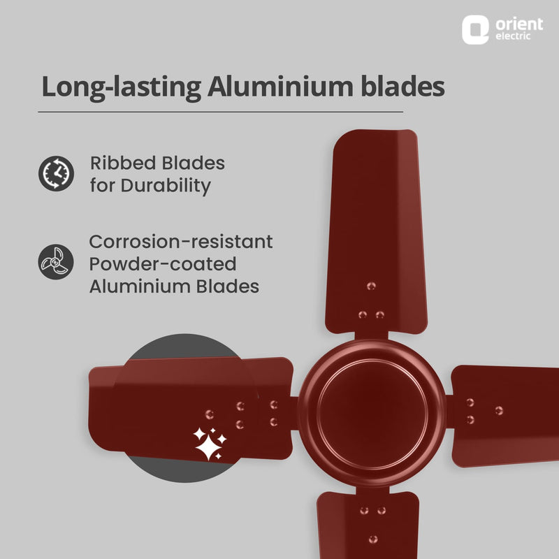 New Breeze High Speed Small Ceiling Fan | 5-Year Warranty