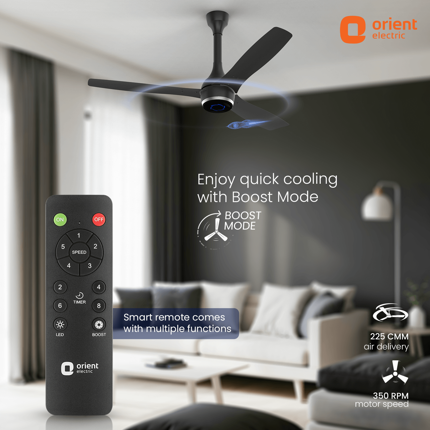 AEON VC Smart BLDC Pro Ceiling Fan | IoT Enabled | 5-Year Warranty