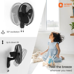 400MM Wall 47 3-in-1 High Speed Wall Fan | Ideal for Large Area |