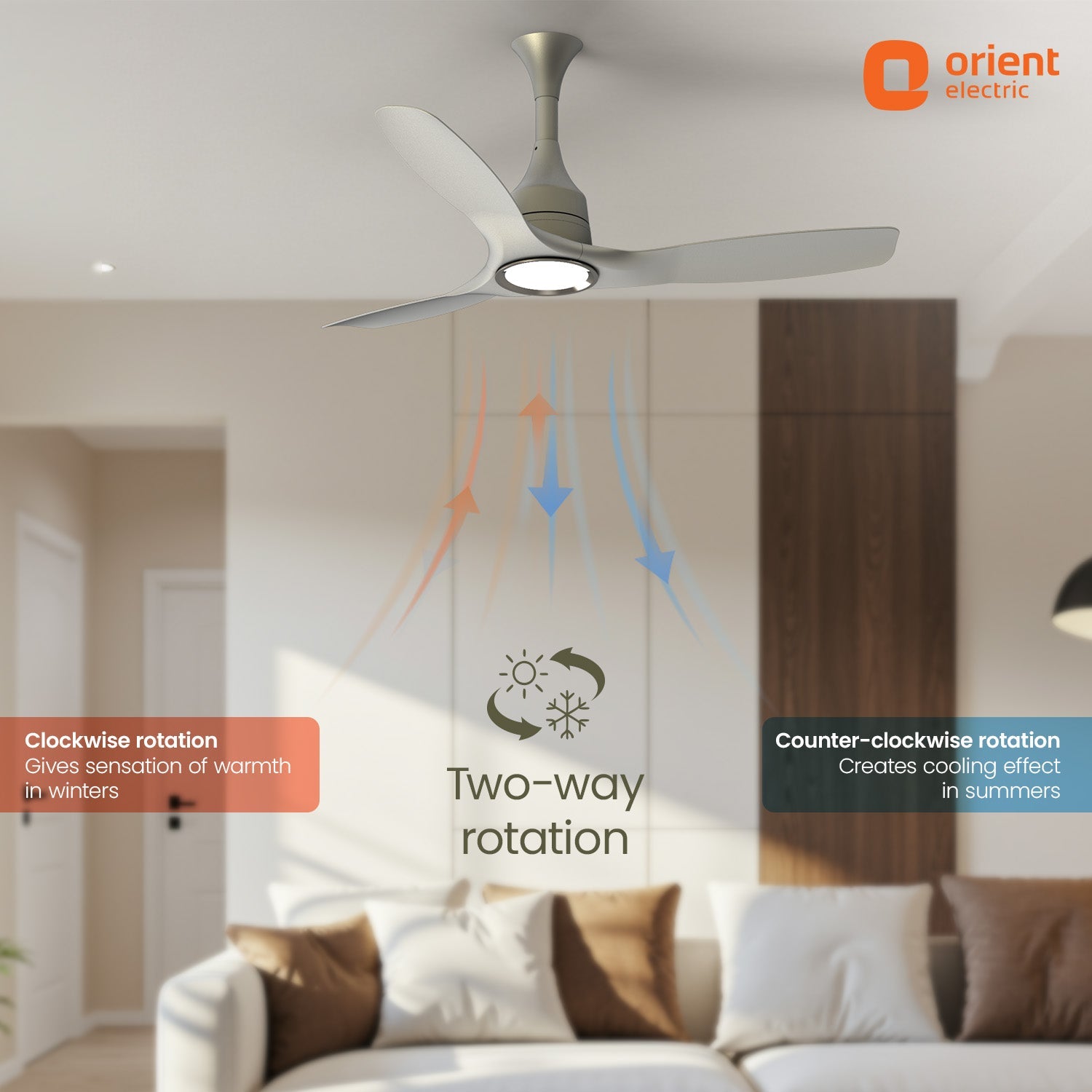 Aerosense Smart BLDC Ceiling Fan | 5 Year Warranty