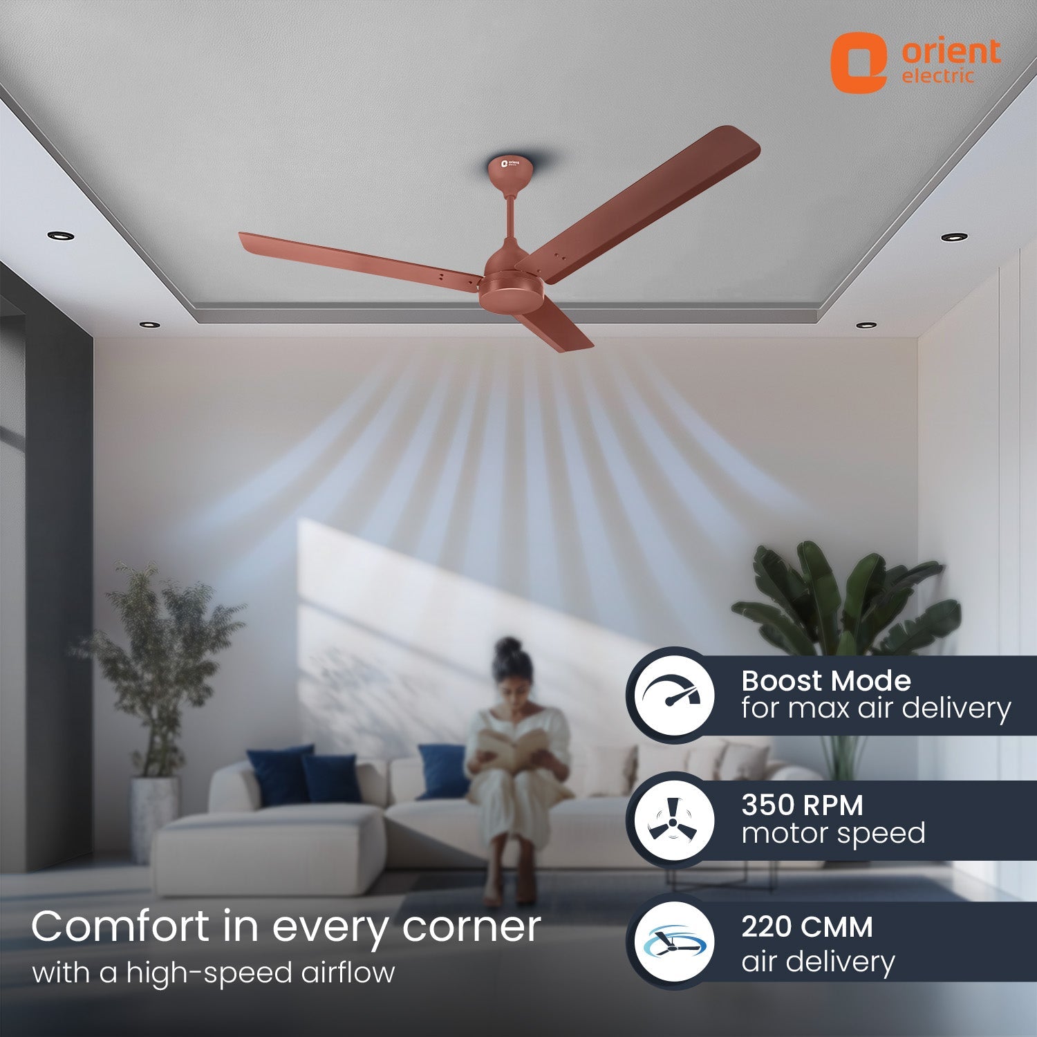 Ecotech Neu BLDC 5 Star Ceiling Fan | 3-Year Warranty