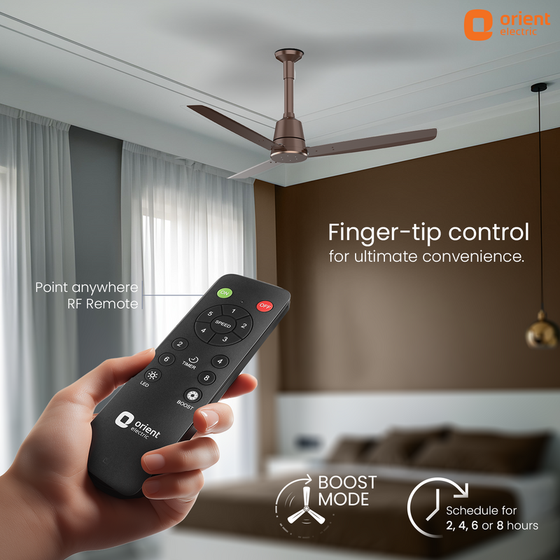 Proton BLDC Fan with Remote | 3-Year Warranty