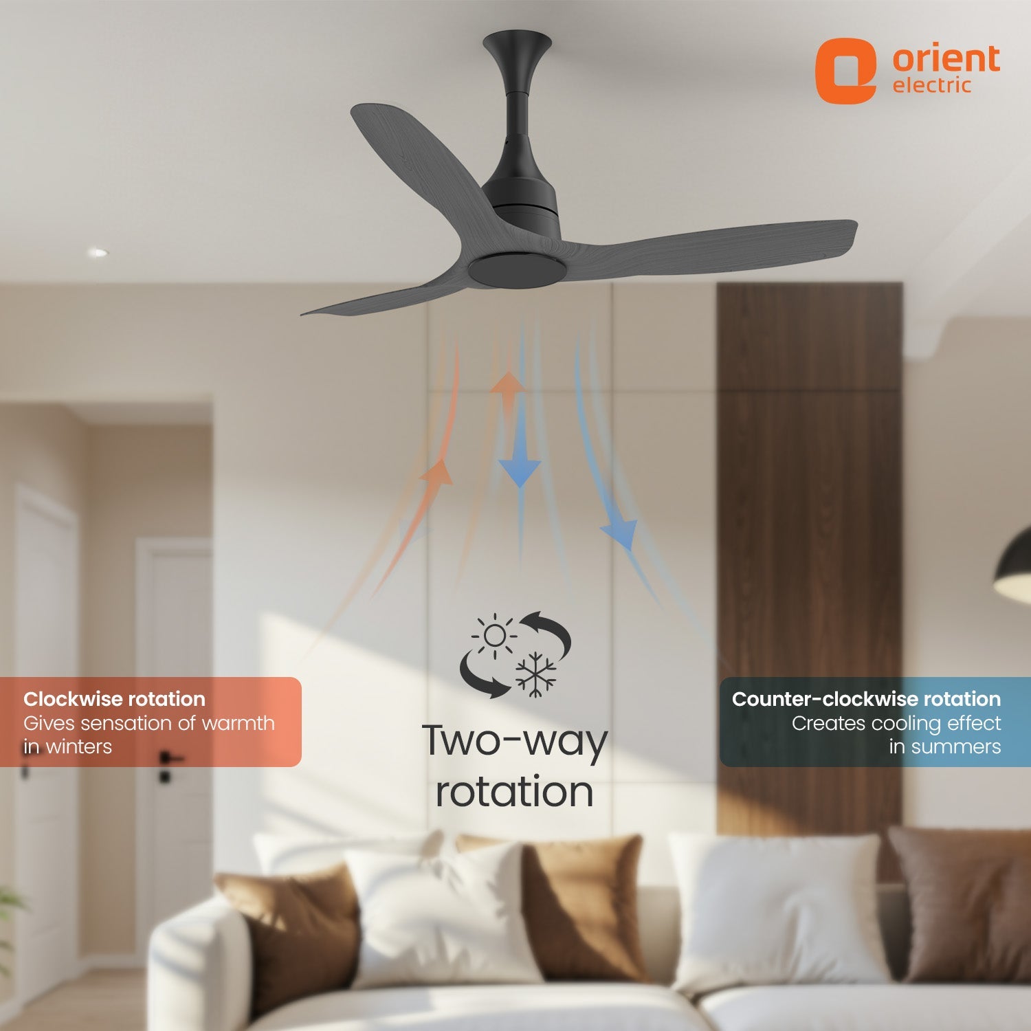 Aerosense Smart BLDC Ceiling Fan | 5 Year Warranty