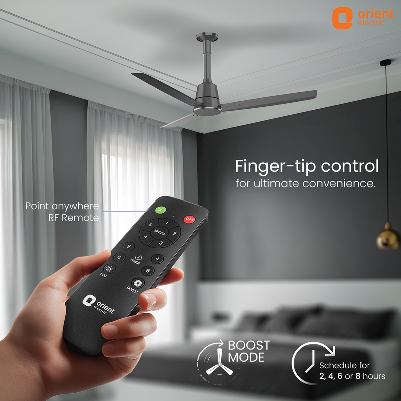 Proton BLDC Fan with Remote | 3-Year Warranty