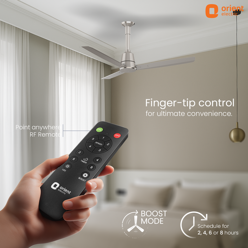 Proton BLDC Fan with Remote | 3-Year Warranty