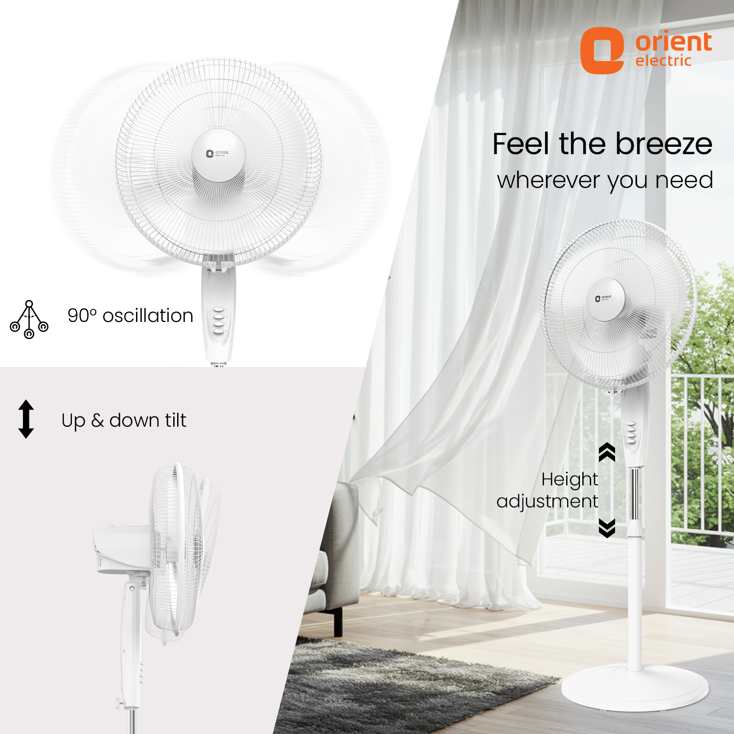 400MM Stand 37 Neo High Speed Pedestal Fan