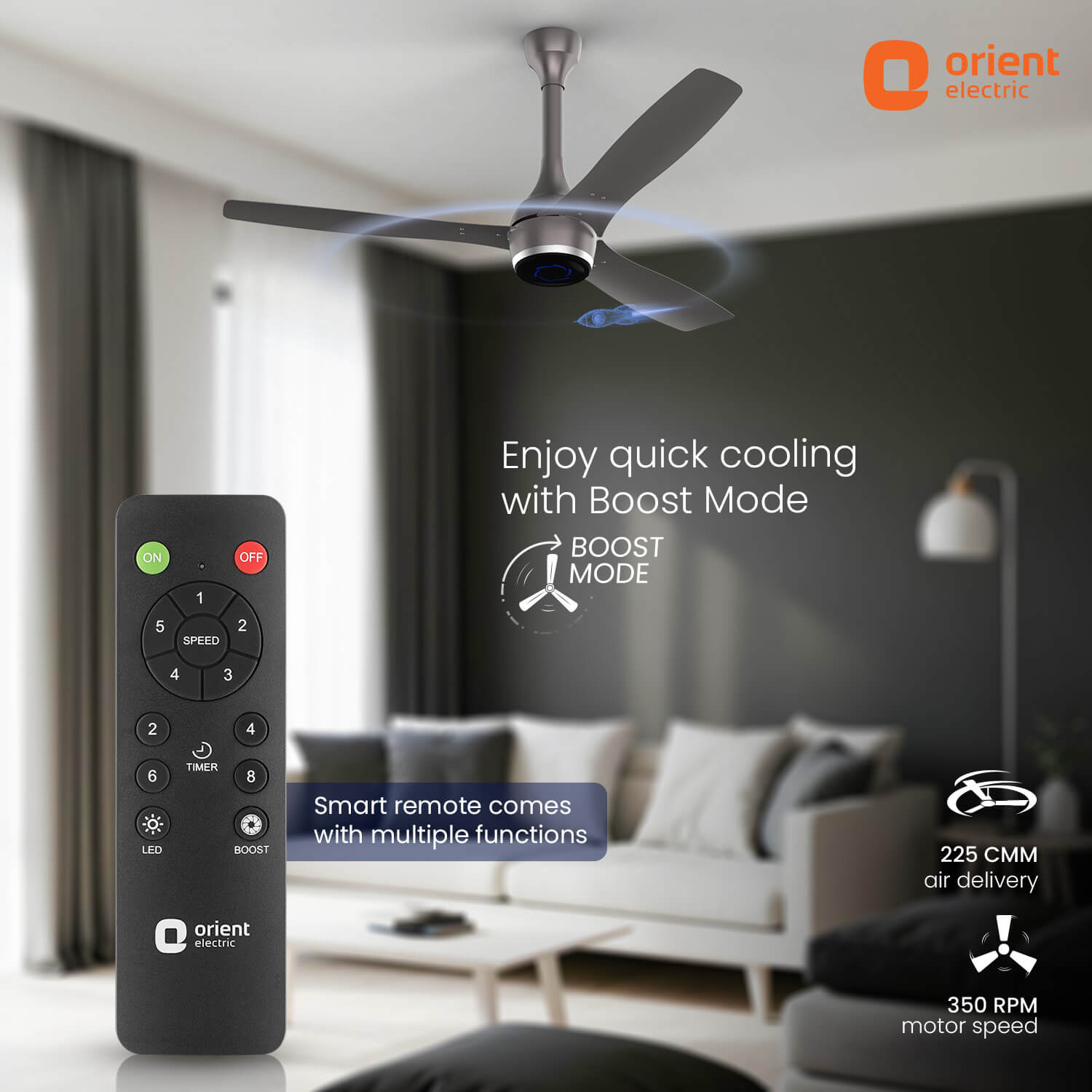 AEON VC Smart BLDC Pro Ceiling Fan | IoT Enabled | 5-Year Warranty