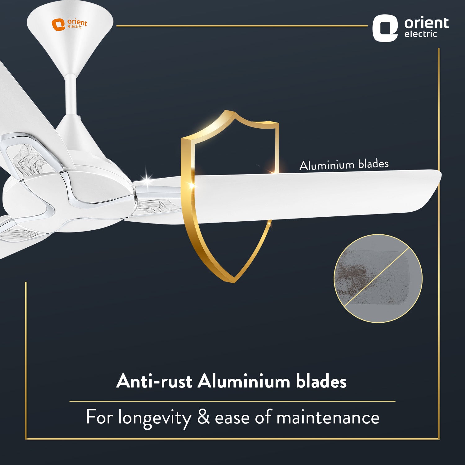 Jazz Art 1200 mm Decorative Ceiling Fan | 2-Year Warranty