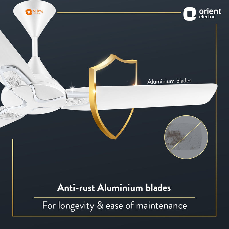 Jazz Art 1200 mm Decorative Ceiling Fan | 2-Year Warranty
