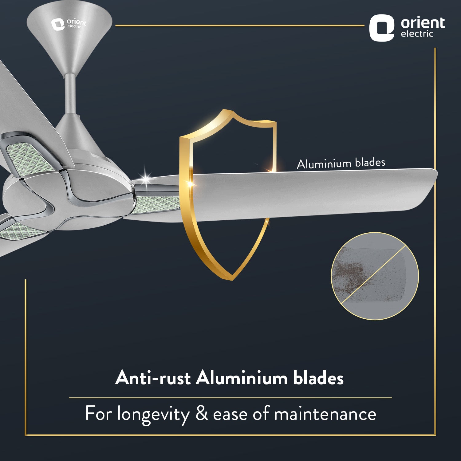 Jazz Art 1200 mm Decorative Ceiling Fan | 2-Year Warranty