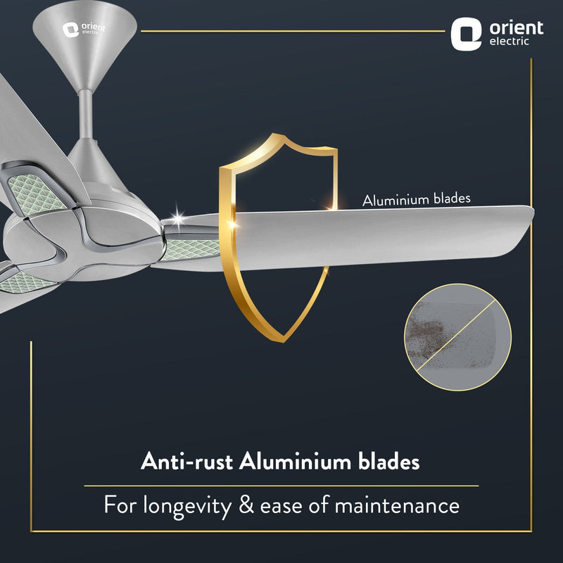 Jazz Art 1200 mm Decorative Ceiling Fan | 2-Year Warranty