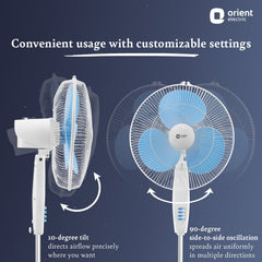 400MM Stand 82 High Speed Pedestal Fan
