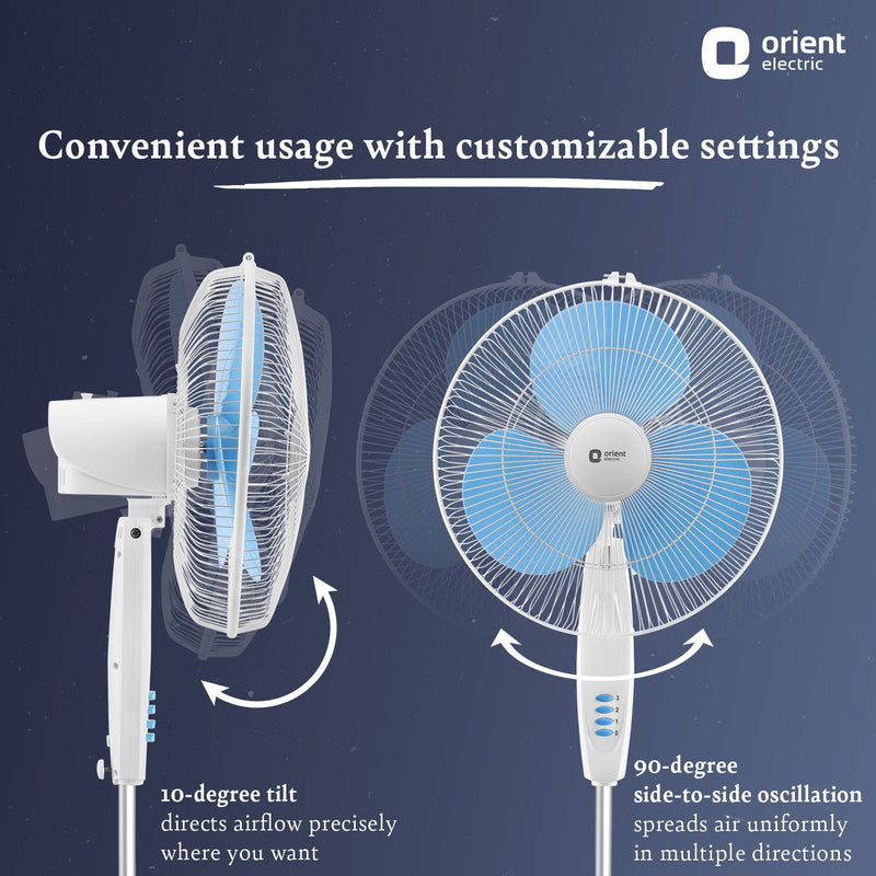 400MM Stand 82 High Speed Pedestal Fan
