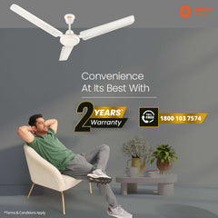 Rapid Air High Speed Ceiling Fan | 2-Year Warranty