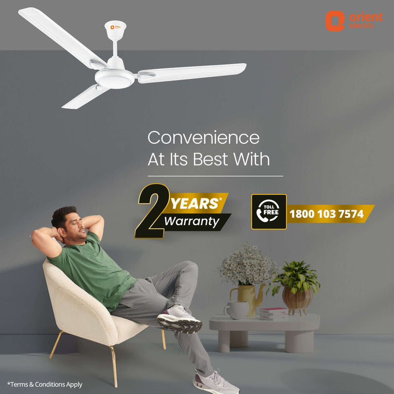 Rapid Air Deco High Speed Ceiling Fan