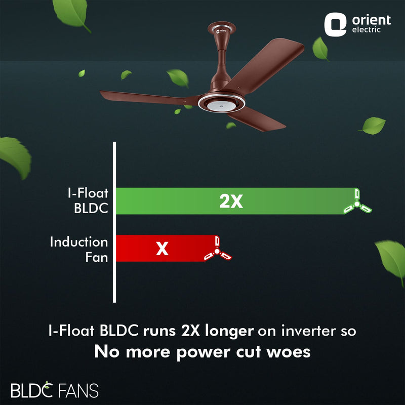 I Float 5 Star Rated BLDC Ceiling Fan | 2 Year Warranty