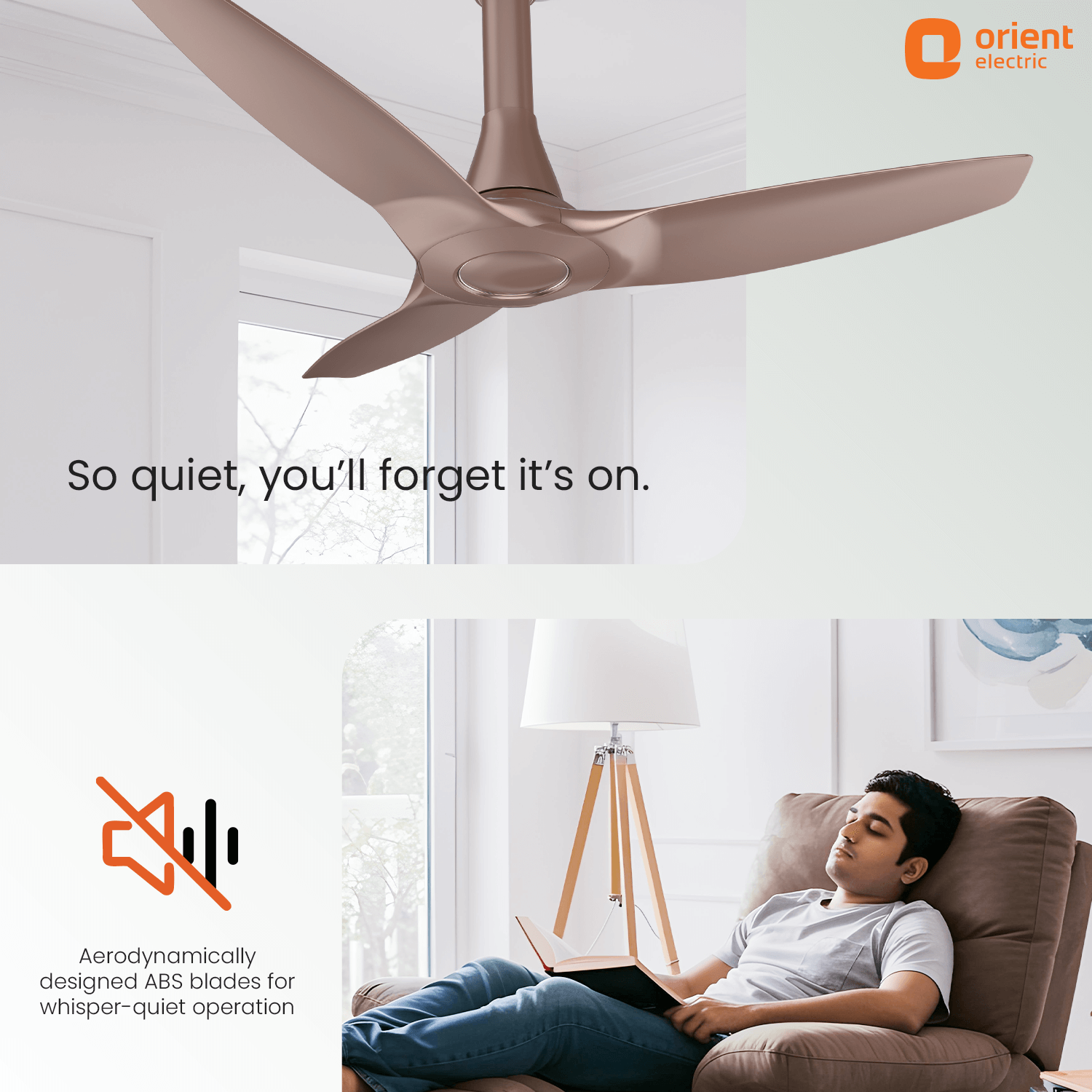 Aeroquiet Neu BLDC Pro Ceiling Fan | Whisper Quiet | Remote Controlled