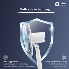 400MM Stand 82 High Speed Pedestal Fan