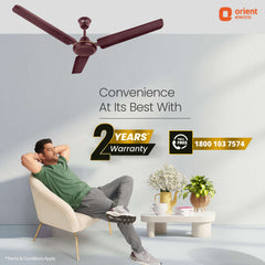 Rapid Air High Speed Ceiling Fan | 2-Year Warranty