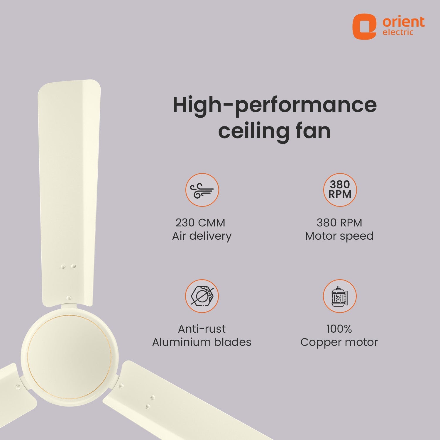 Falcon Speedstar High Speed Ceiling Fan | 5-Year Warranty