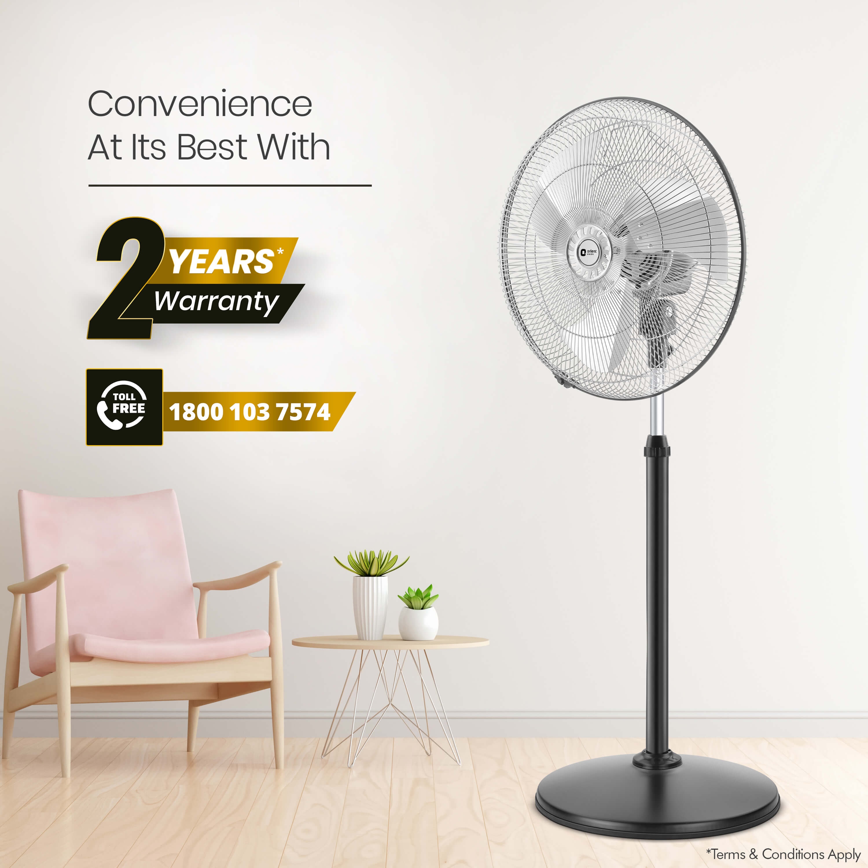 Tornado-II 450mm Pedestal Fan