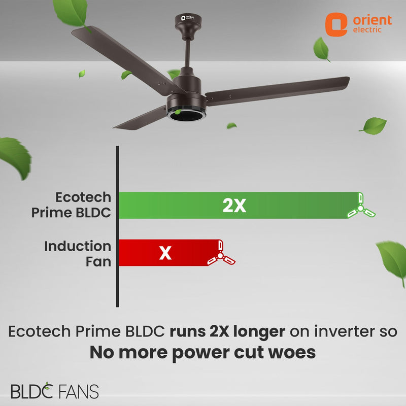 EcoTech Prime BLDC Ceiling Fan | 3-YEAR WARRANTY